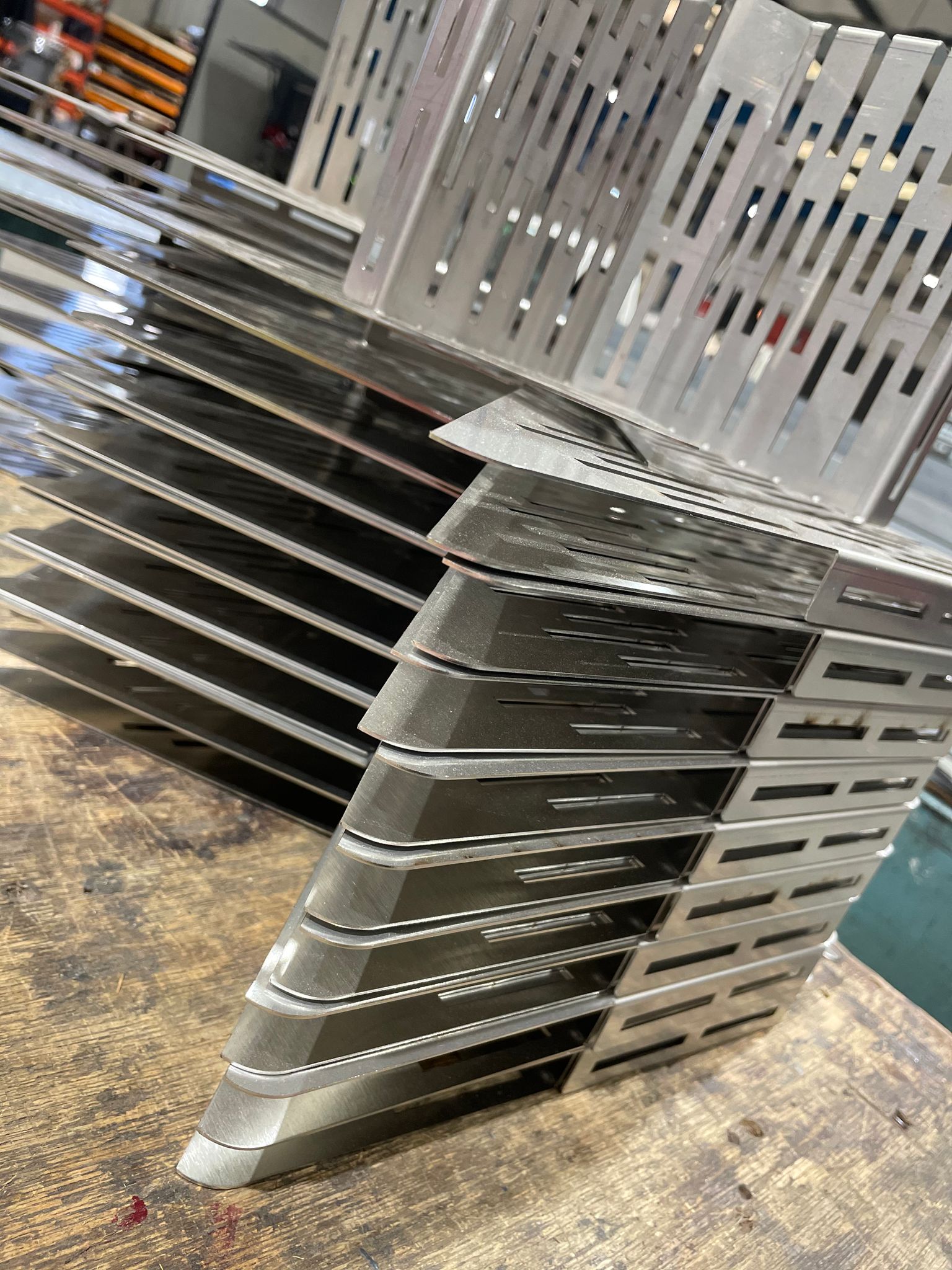 Sheet metal fabrication brackets