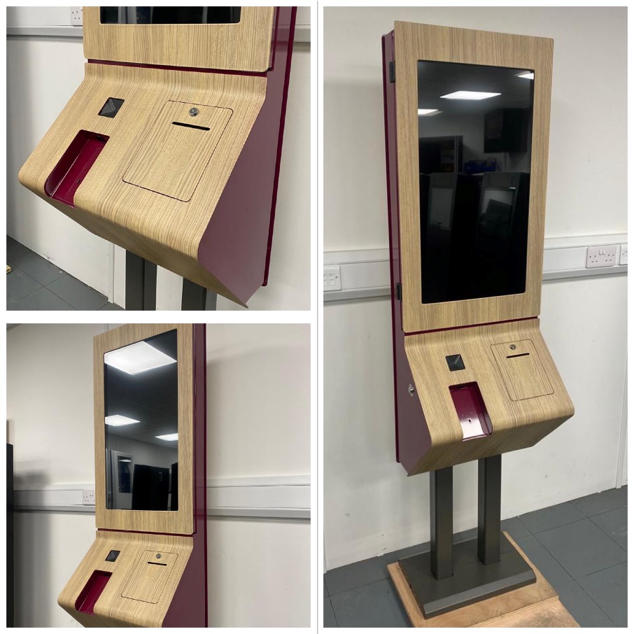 Self ordering kiosk